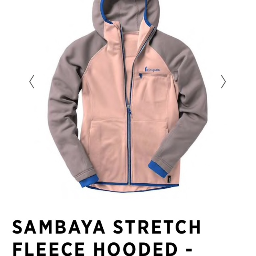 Sambaya Stretch Fleece Hooded Jacket